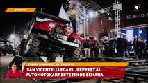San Vicente: llega el Jeep Fest al automotokart este fin de semana