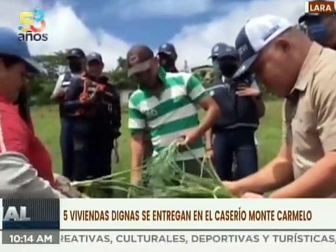 Lara | GMVV entrega cinco viviendas dignas a familias del caserío Monte Carmelo en Sanare