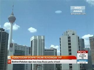 Persetujuan dicapai dalam rundingan TPPA