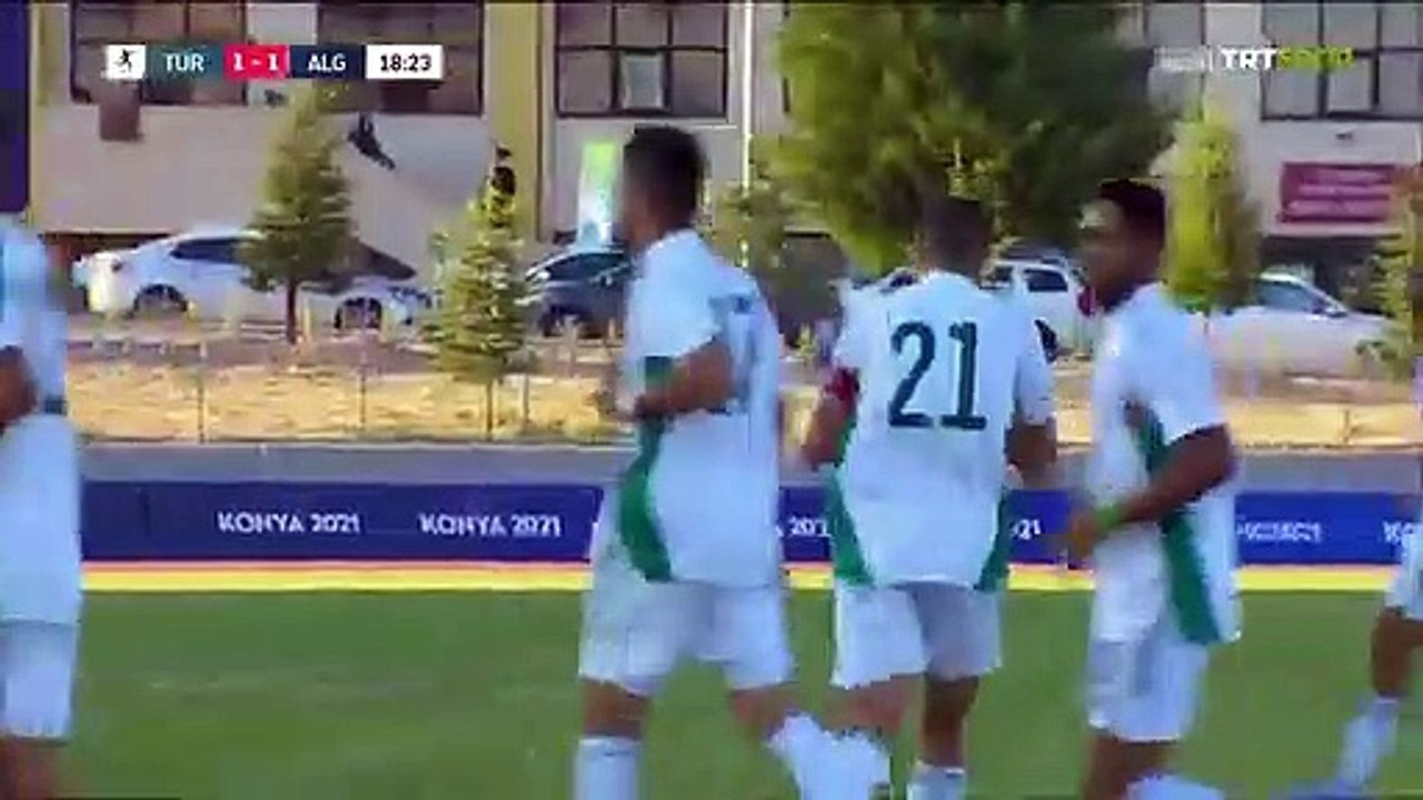 ألعاب التضامن الإسلامي هدف المنتخب الوطني الجزائري  ضد تركيا