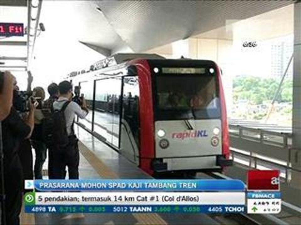 Prasarana mohon SPAD kaji tambang tren
