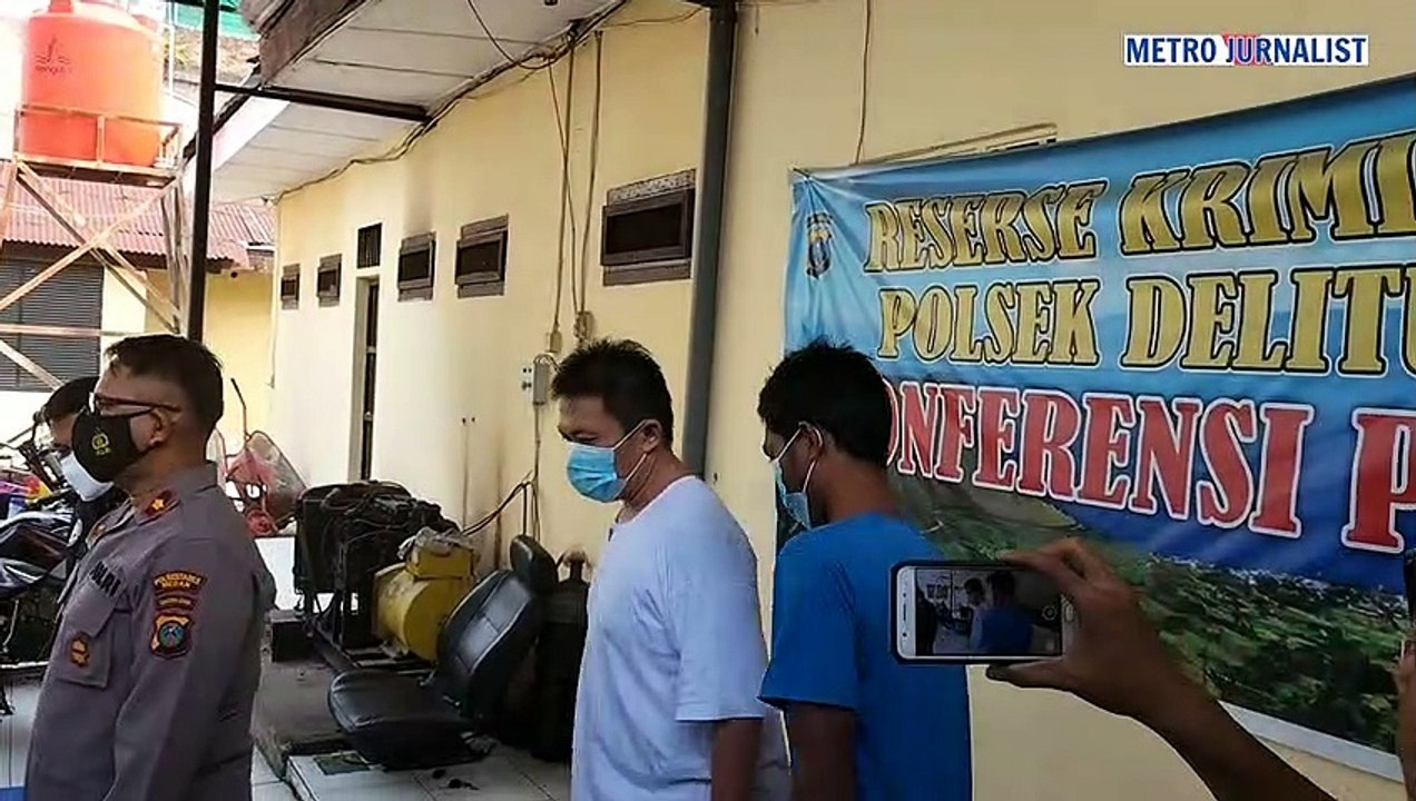 Polsek Delitua Tangkap Pelaku Pembakaran Mobil