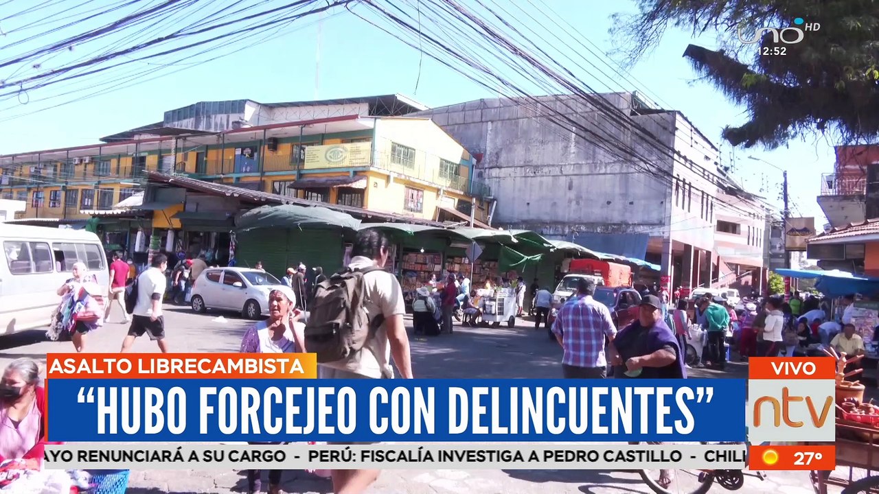 Atracan a librecambista