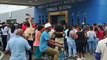 Protestan en Hospital Moscoso Puello por cancelaciones masivas