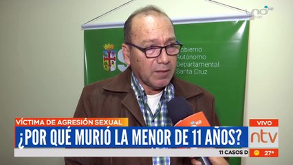 ¿Por qué murió la menor de 11 años?