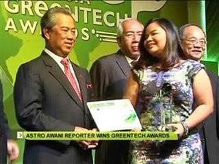 Astro Awani reporter wins Greentech Award