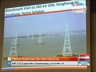 Projek talian atas TNB tarik perhatian