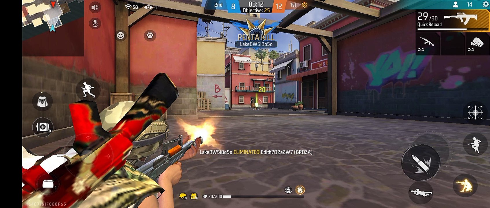 Most popular game 2022 Free Fire