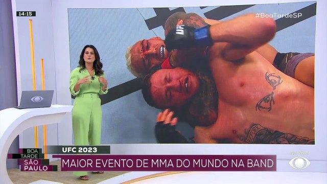 Maior evento de MMA do mundo na Band