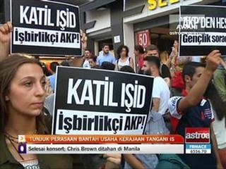 Tunjuk perasaan bantah usaha kerajaan tangani IS