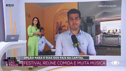 Festival reúne comida e muita música para o Dia dos Pais em SP