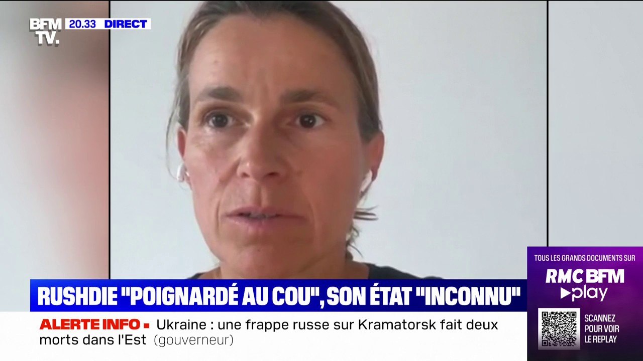Agression de Salman Rushdie: pour Aurélie Filippetti, "on doit faire ce parallèle avec Charlie Hebdo"