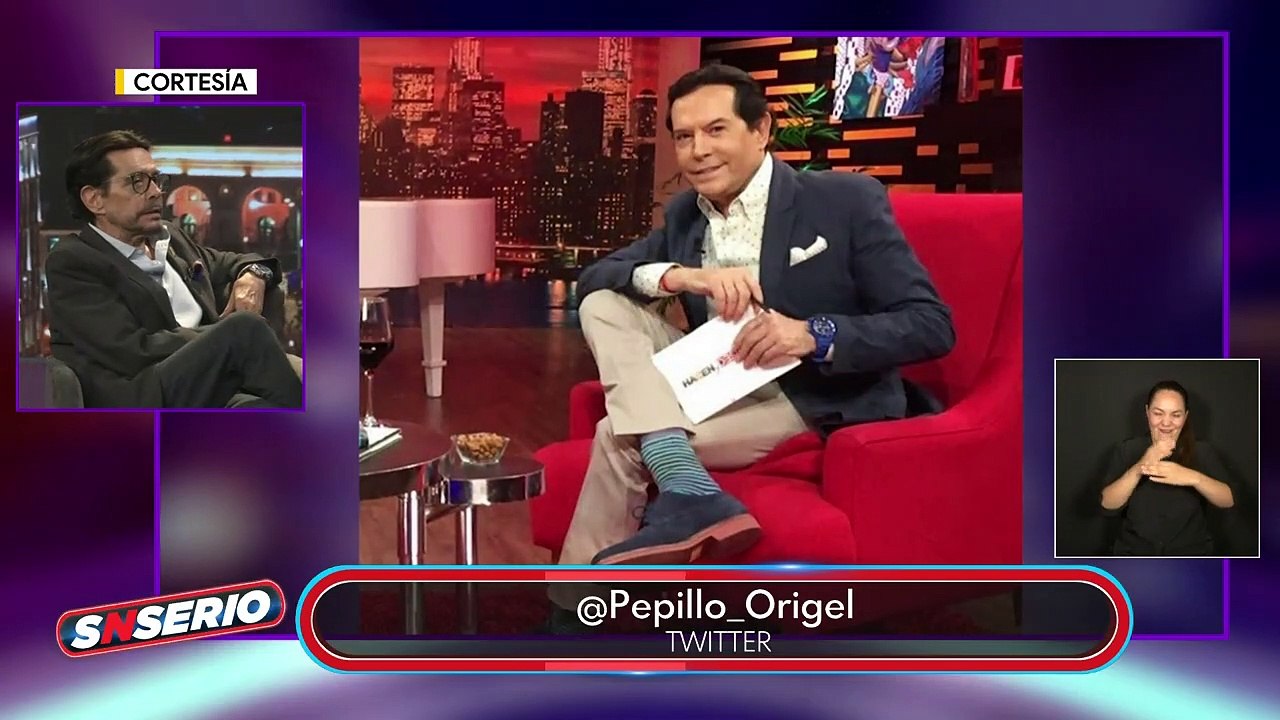 A 'Pepillo' Origel ¿Le gusta el chisme?