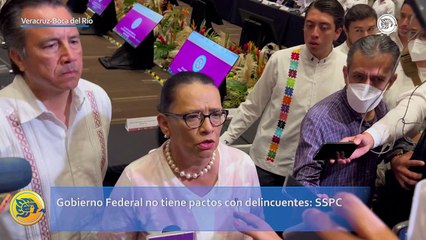 Gobierno Federal no tiene pactos con delincuentes: SSPC