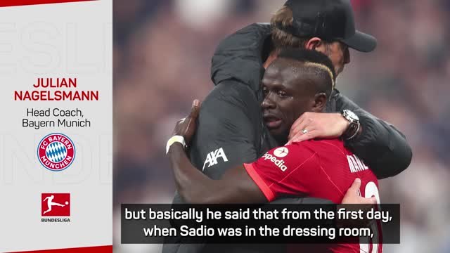 Mane 'too humble for someone of his status' - Nagelsmann