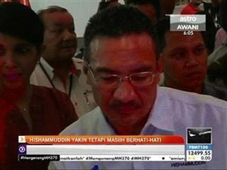 Hishammuddin yakin tetapi masih berhati-hati