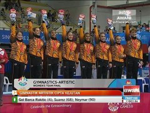 Sukan SEA: Gimnastik artistik cipta kejutan