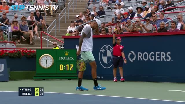 Hurkacz ends Kyrgios' Montreal run
