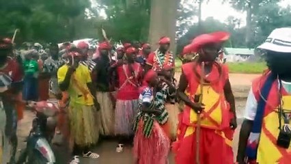 Boukhout : Entrée dans le bois sacré en milieu diola