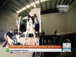 Di belakang tabir pembikinan Trak Mack milik Sultan Johor