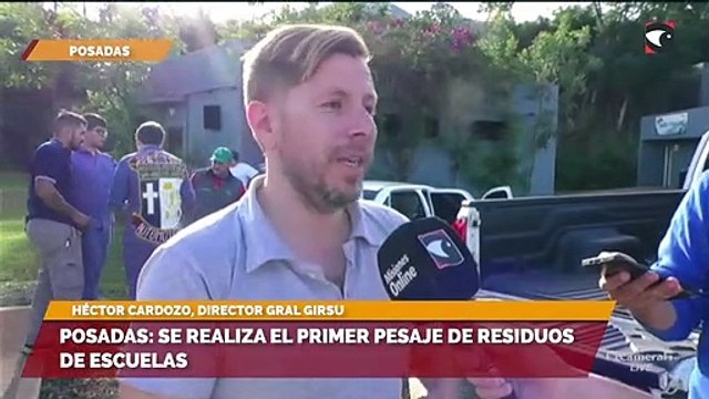 Posadas: se realiza el primer pesaje de residuos de escuelas