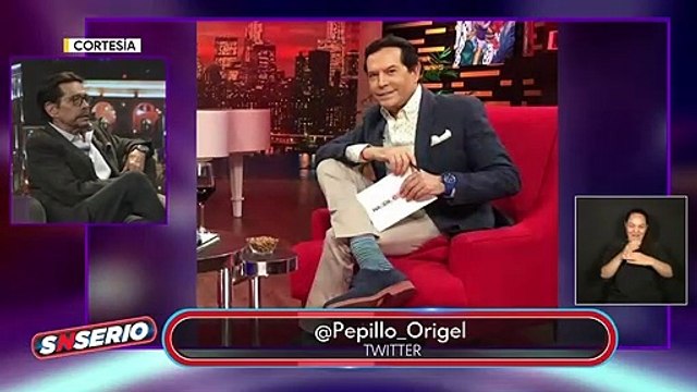 A 'Pepillo' Origel ¿Le gusta el chisme?