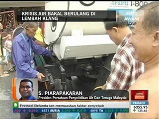 Krisis air bakal berulang di Lembah Klang