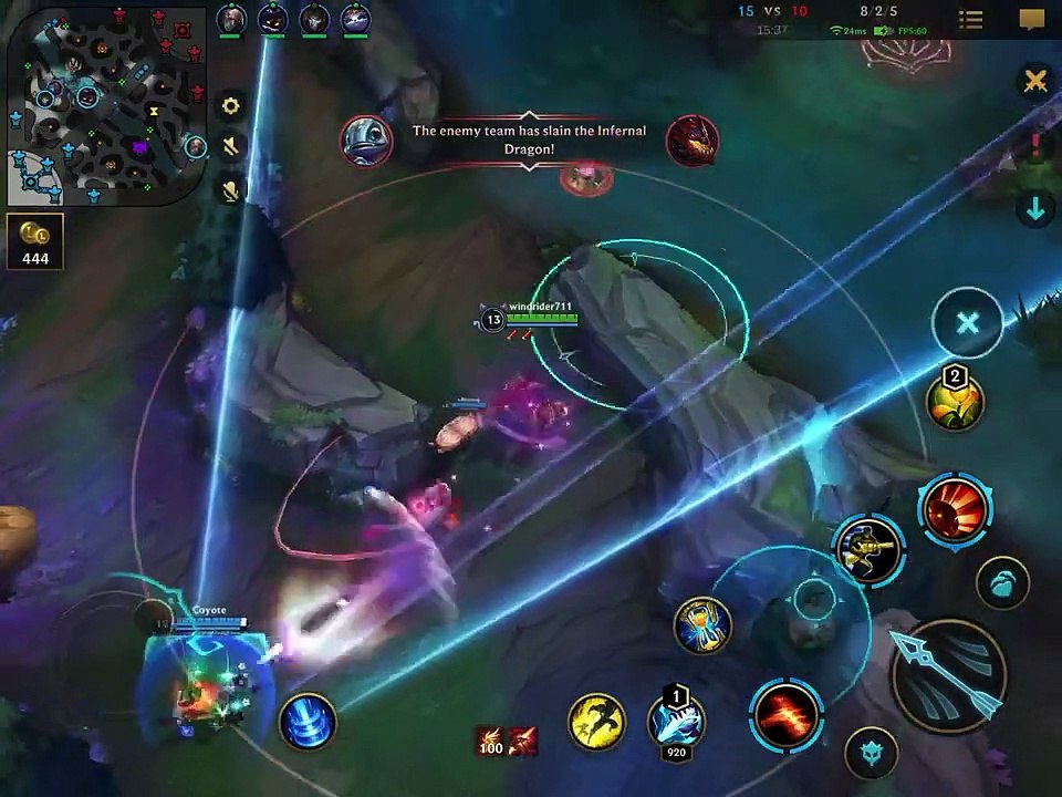 Wild Rift Gameplay: Graves Full Crit Build Jungle