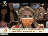 Comisión de contraloría del Concejo Municipal de Caracas presenta logros en 100 días de gestión