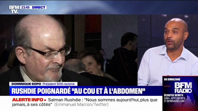 Dominique Sopo: Salman Rushdie est une personne qui est aux antipodes de l'image de démonisation que certains ont voulu donner de lui