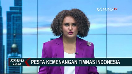 Video herunterladen: Rayakan Kemenangan Timnas Indonesia pada Piala AFF U-16, Ratusan Suporter Berpesta di Bundaran HI!