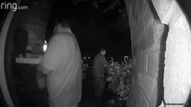 Ring Camera Catches Alleged Thief Stealing Pizza Delivery Car