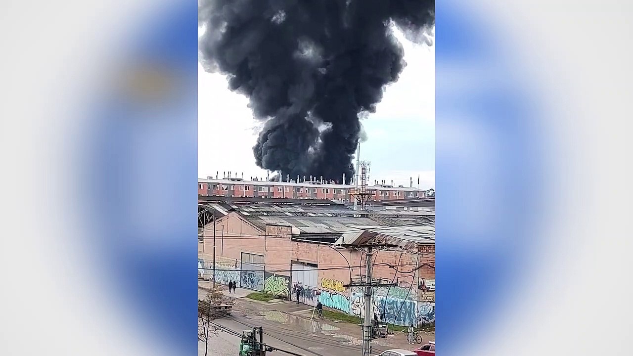 Incendio en Bogotá