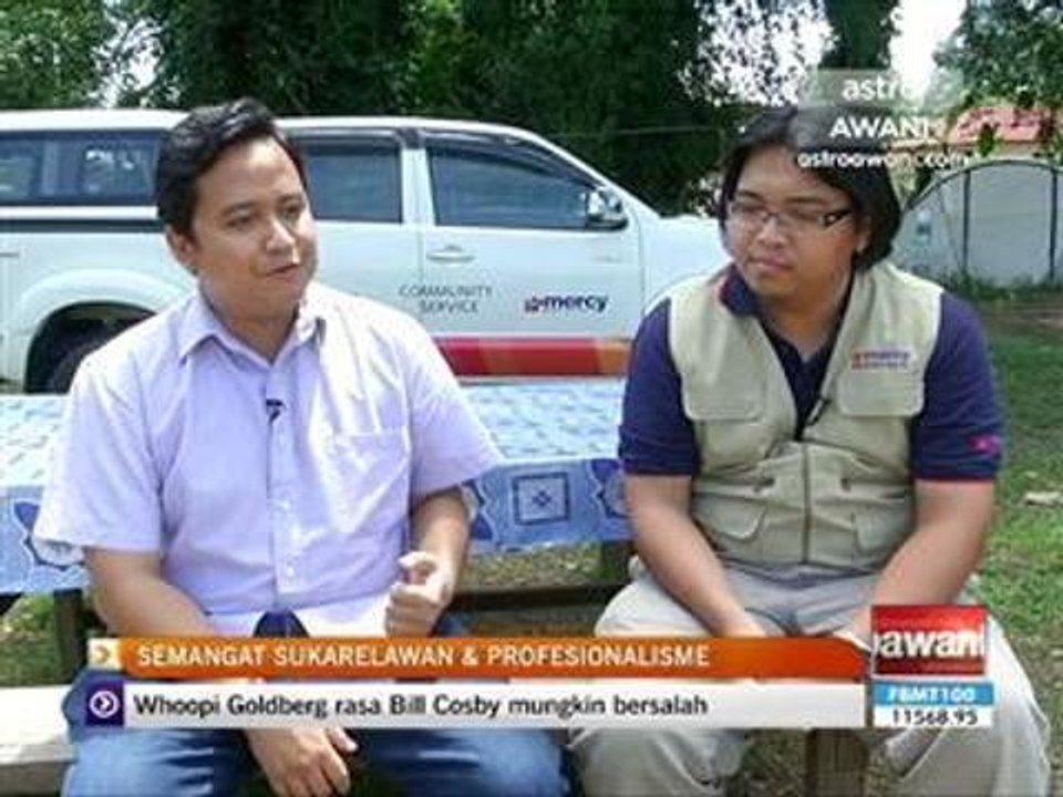 Semangat sukarelawan & profesionalisme