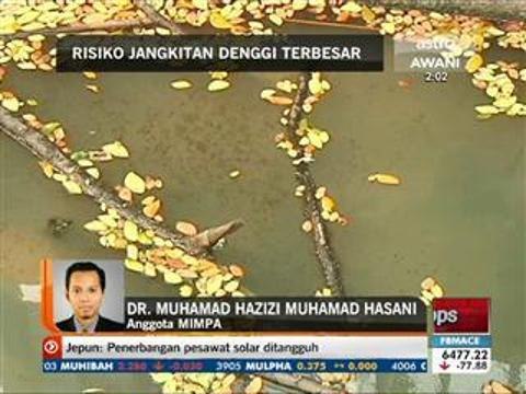 Risiko jangkitan denggi terbesar