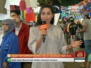 Jalan TAR tumpuan membeli belah barangan Aidilfitri