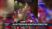 Diguyur Hujan Deras, Sejumlah Wilayah di Jakarta Selatan Terendam Banjir Hingga Sebabkan Kemacetan