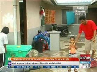 Penduduk selesa sambut Ramadan di kem PLKN