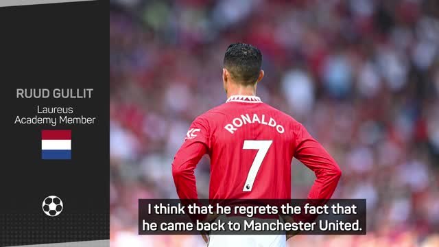 Ronaldo 'regrets' returning to Manchester United - Ruud Gullit