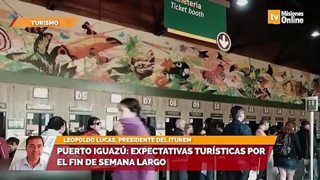 Puerto Iguazú: expectativas turísticas por el fin de semana largo