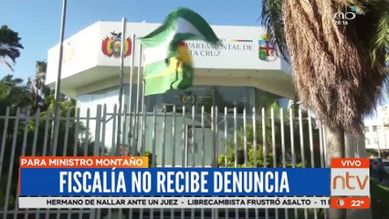 Fiscalía rechazo la denuncia contra Montaño