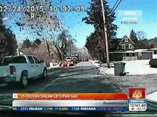 15 cedera dalam letupan gas