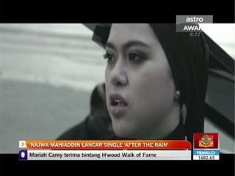 Najwa Mahiaddin lancar single 'After The Rain'