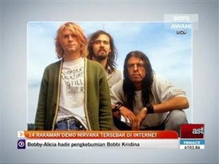 14 rakaman demo Nirvana tersebar di Internet