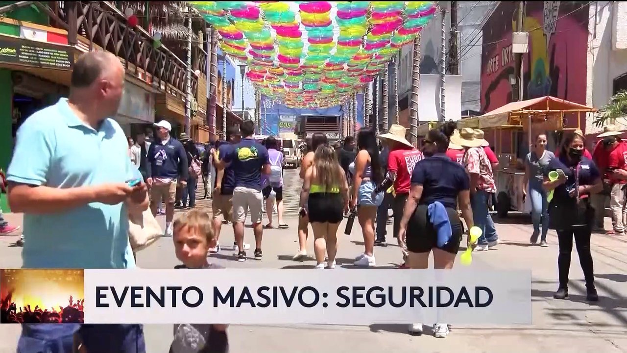 En Rosarito da comienzo el evento masivo “Baja Beach” y el reto de las autoridades es mantener la seguridad del público.