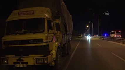 Otomobil ile kamyonun çarpıştığı kazada 1 kişi öldü, 3 kişi yaralandı