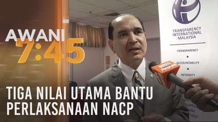 Tiga nilai utama bantu perlaksanaan NACP - Akhbar Satar