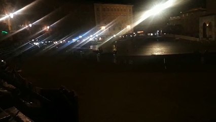 Siena, la protezione del tufo dalla pioggia