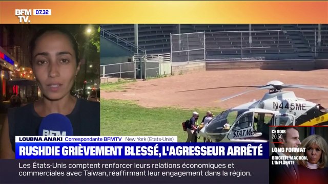 Salman Rushdie grièvement blessé, l'agresseur arrêté