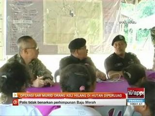 Operasi SAR murid Orang Asli hilang di hutan diperluas